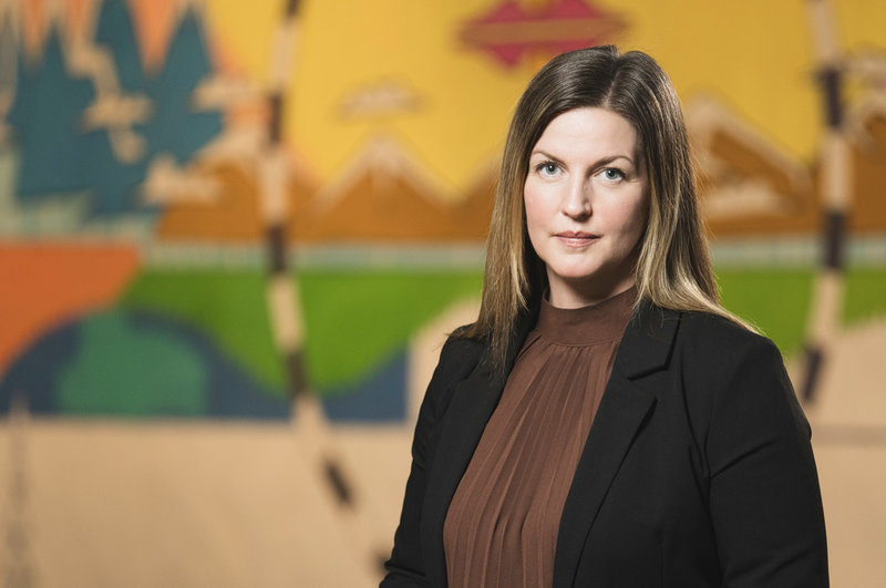 Marie Wallstén, enhetschef för Konst, scen och möten i Luleå kommun. Pressbild.