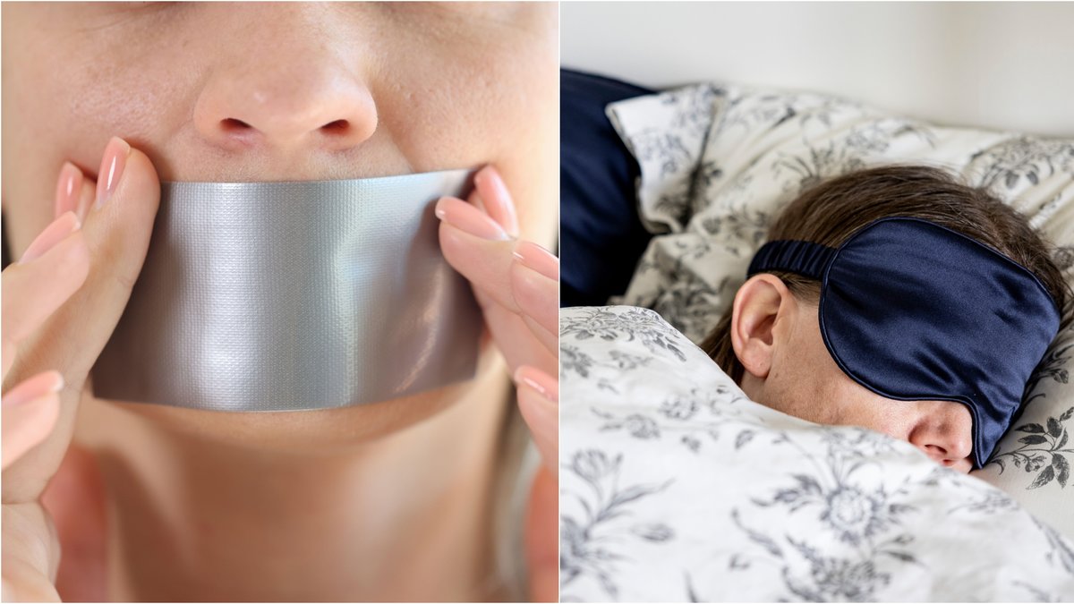 En ny hälsotrend som går ut på att man ska sova med tejp över munnen kan vara riktigt farlig, menar sömnforskaren Christian Benedict.