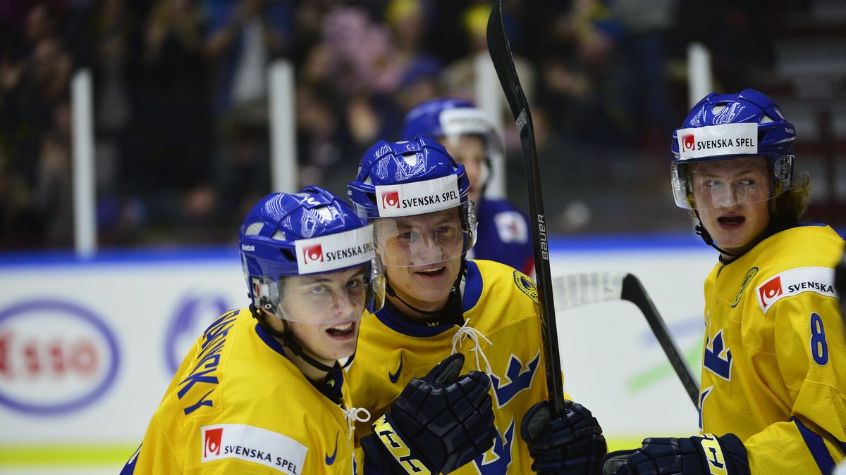 Glada miner bland de svenska spelarna.