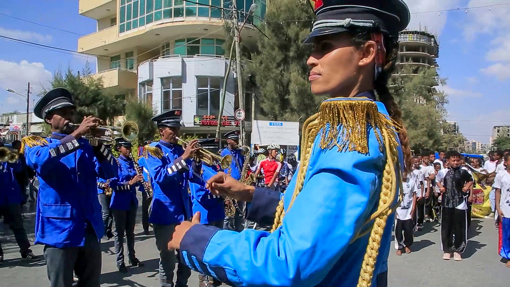 Fredsöverenskommelsen firas med en karneval i Mekele, Tigray, i november. Arkivbild.