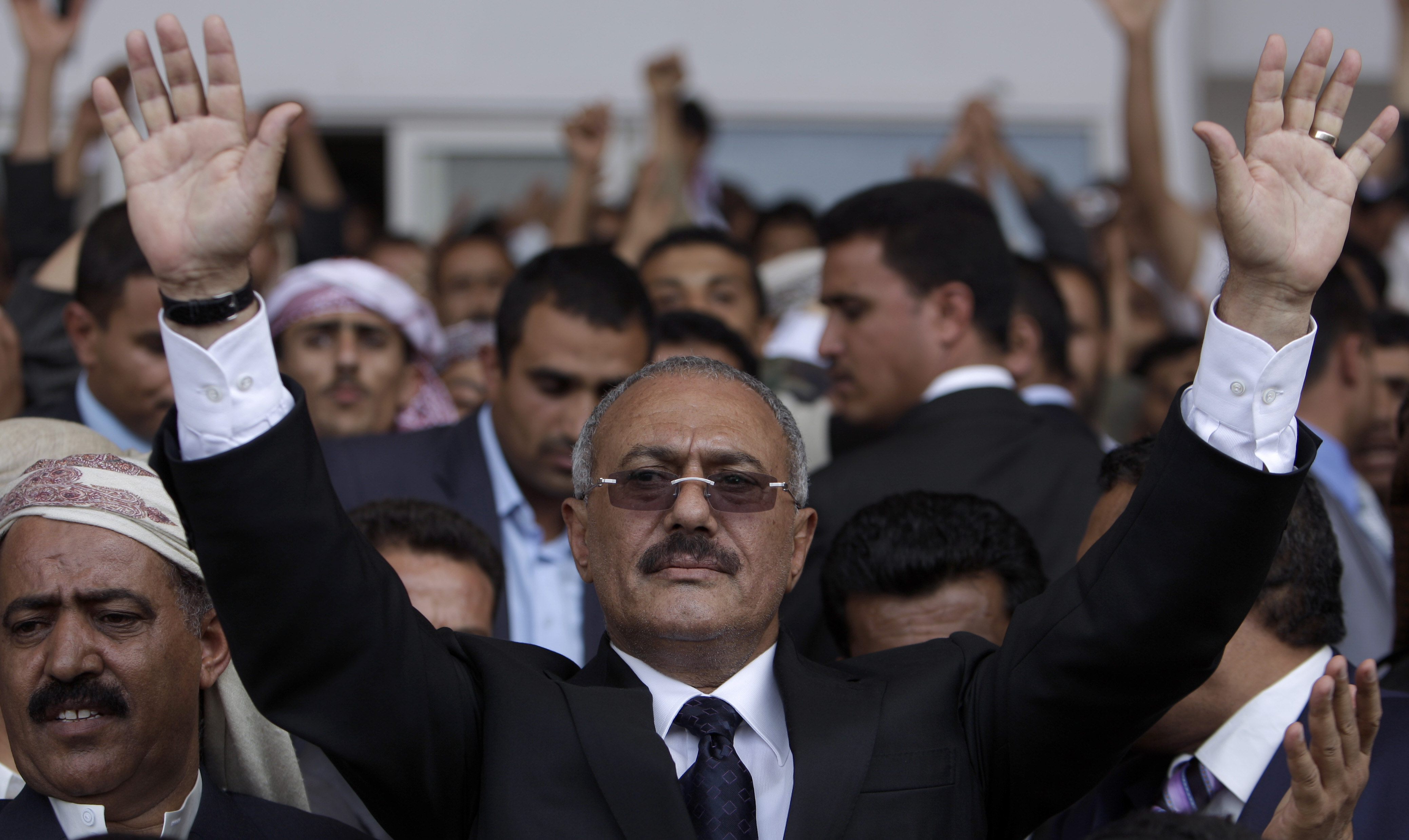 President Ali Abdullah Saleh.