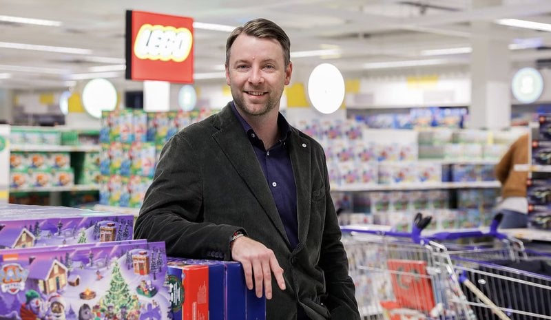 Patrik Levin är vd på Gekås Ullared. Foto: Pressbild