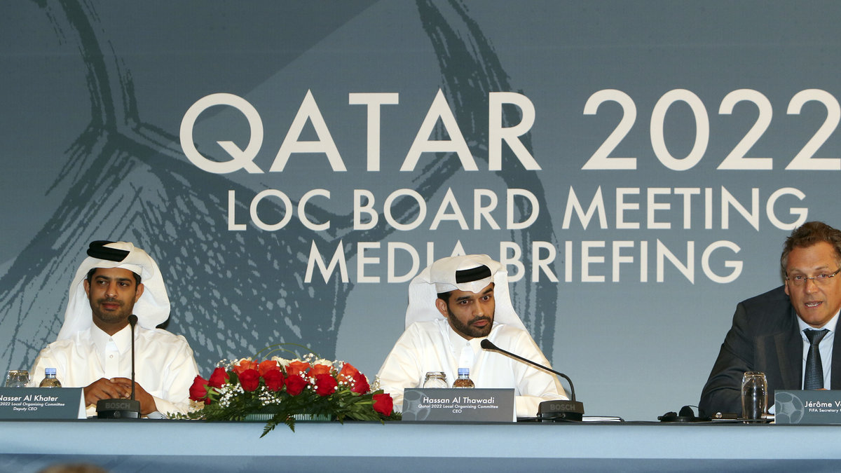 VM 2022 spelas i Qatar.