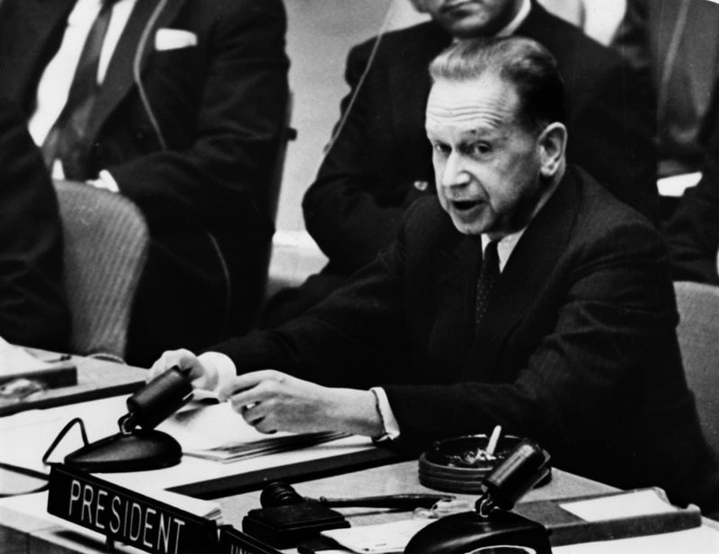 Dag Hammarskjöld var FN:s generalsekreterare mellan 1953 och 61. Arkivbild.