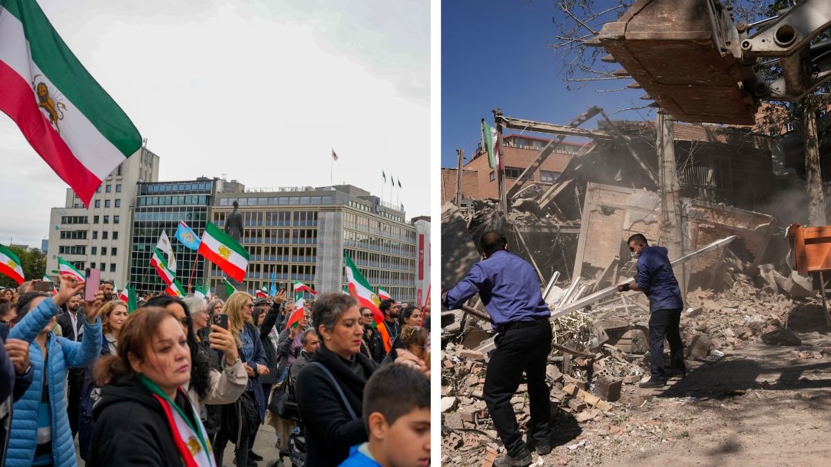 Tre demonstranter avrättade i Iran – anklagas för terror