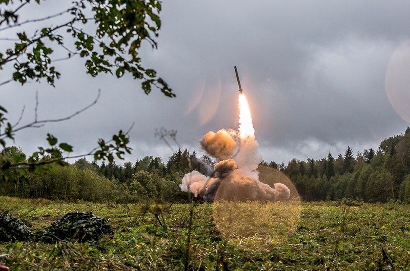 I Kaliningrad finns ryska Iskanderrobotar som har räckvidd att nå Sverige. Arkivbild.