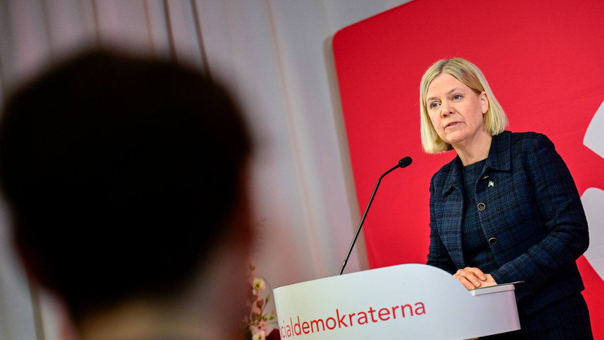 Politik, TT, Sverigedemokraterna, Magdalena Andersson