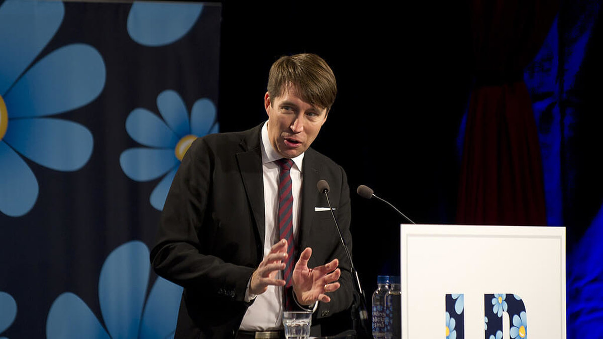 Richard Jomshof är partisekreterare i Sverigedemokraterna. 