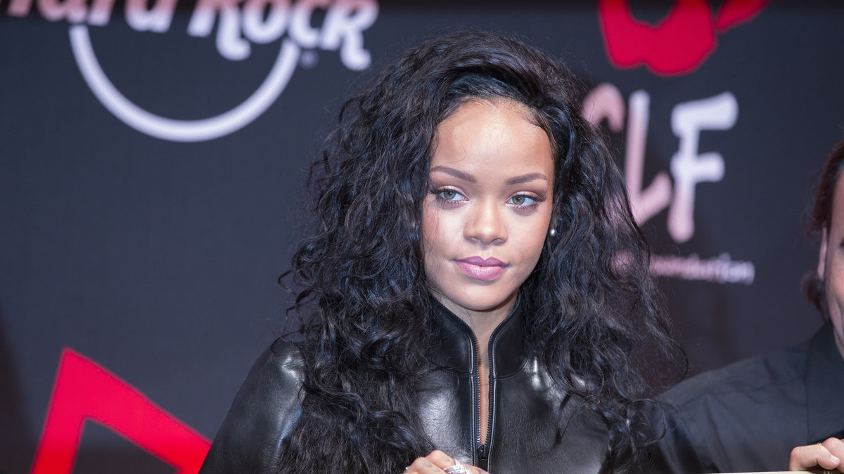 8. Omåttligt populära Rihanna placerade sig på en åttandeplats. 
