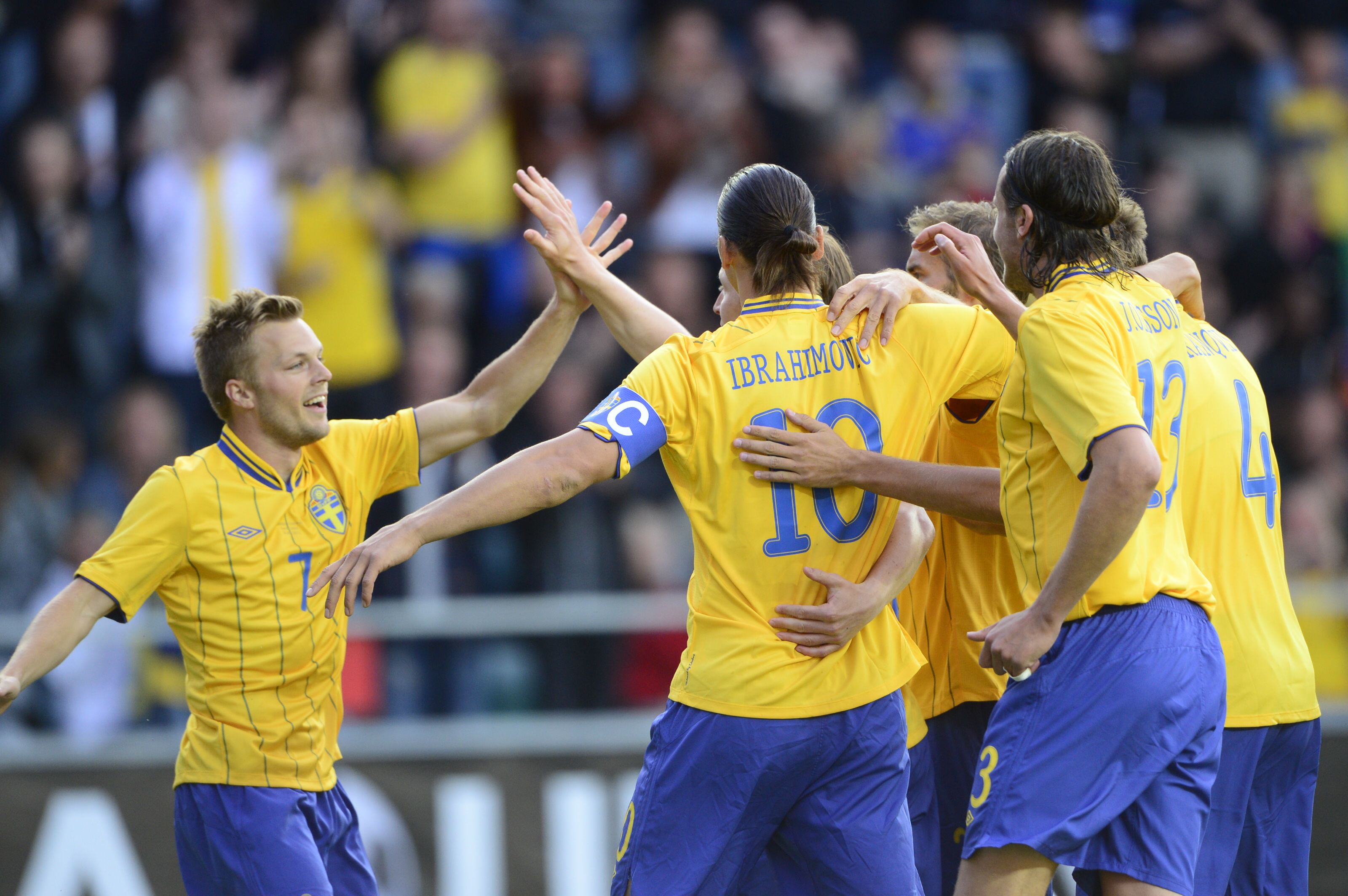 En fantastiskt första kvart grundlade Sveriges seger.