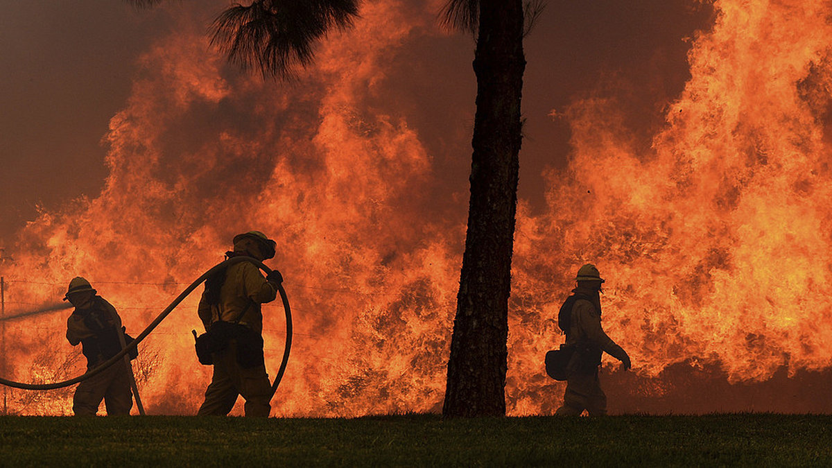 Kalifornien har drabbats av deras värsta brand hittills 