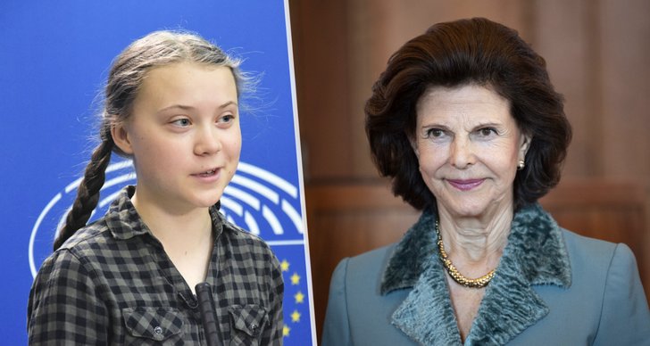 Drottning Silvia, Greta Thunberg, Kung Carl XVI Gustaf