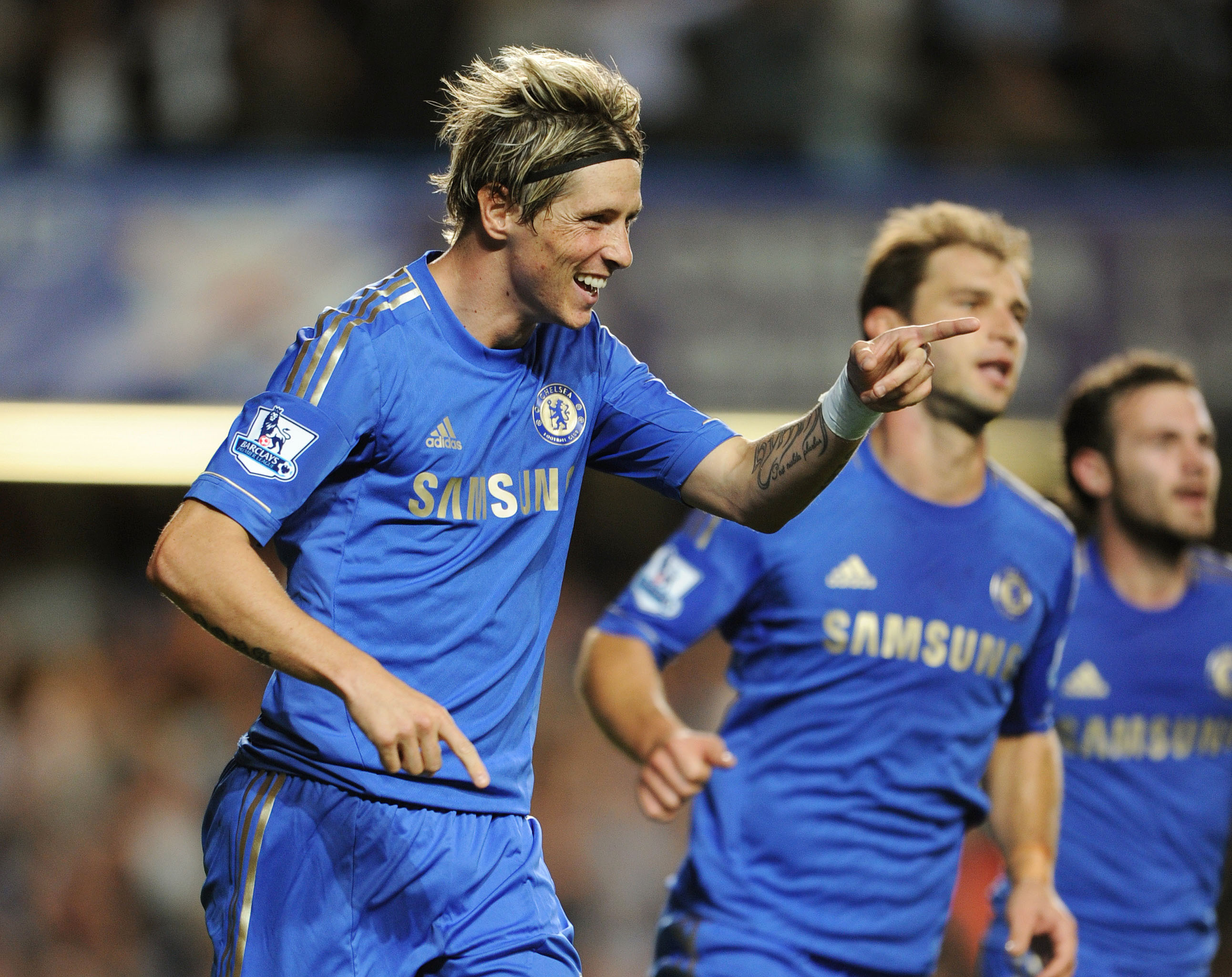 Fernando Torres gjorde ett av Chelseas två mål.