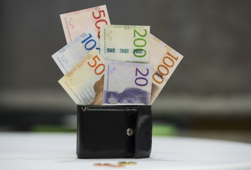 Har du ofta kontanter på dig? Foto: Pontus Lundahl/TT