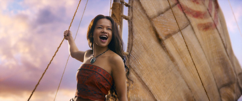 Catherina Laga'aia spelar Vaiana när den polynesiska prinsessan är tillbaka, den här gången i en spelfilm.