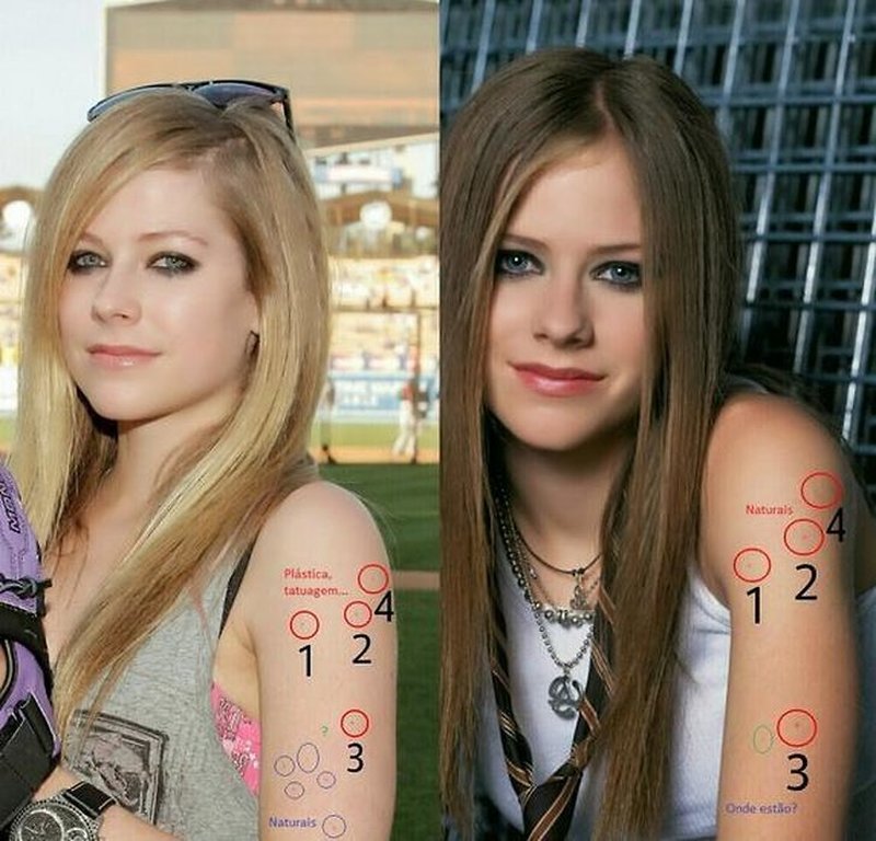 Internet tror att Avril Lavigne ersatts med dubbelgångaren Melissa Vandella Internet tror att Avril Lavigne ersatts med dubbelgångaren Melissa Vandella