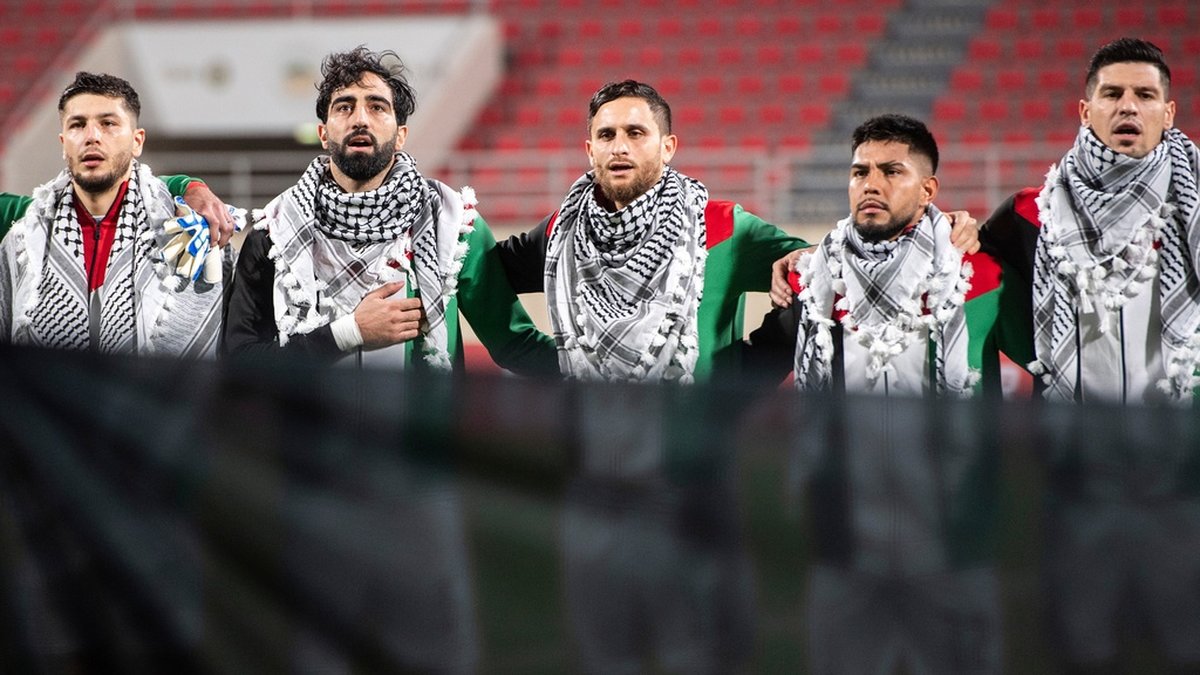 Det palestinska landslaget ska spela Asiatiska mästerskapet för tredje gången i rad. Arkivbild.