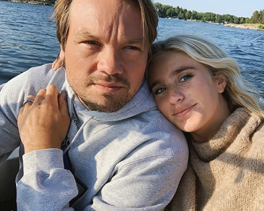 Penny Parnevik och Douglas Murray Penny Parnevik och Douglas Murray