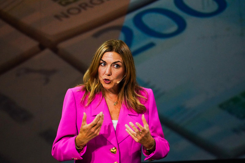 Thina Saltvedt, energianalytiker vid Nordea. Arkivbild.