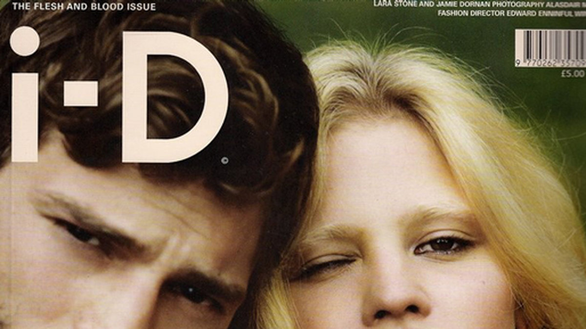 Jamie Dornan och Lara Stone för i-D Magazine år 2009.