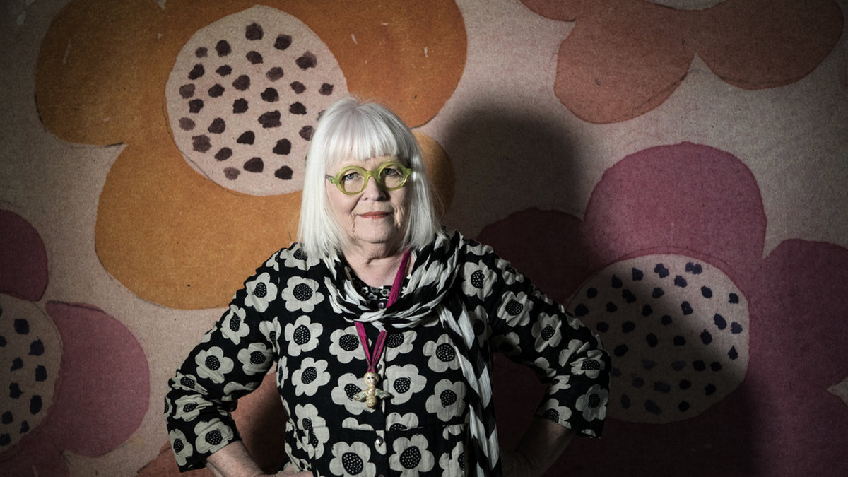 Designern Gudrun Sjödén lämnar sitt bolag. Arkivbild.