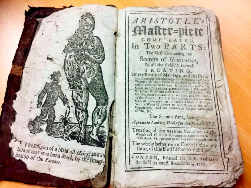 ”Aristotle’s Masterpiece Completed In Two Parts, The First Containing the Secrets of Generation” ”Aristotle’s Masterpiece Completed In Two Parts, The First Containing the Secrets of Generation”