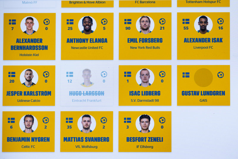 Gustav Lundgren presenterades utan porträtt.