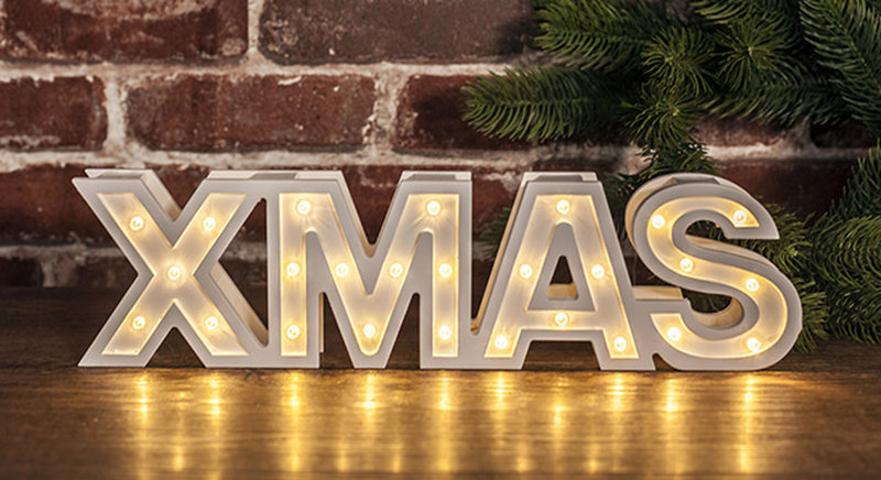Xmas skylt