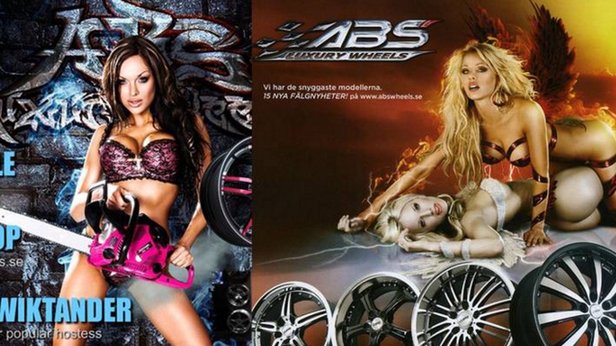 ABS Wheels sexistiska reklam
