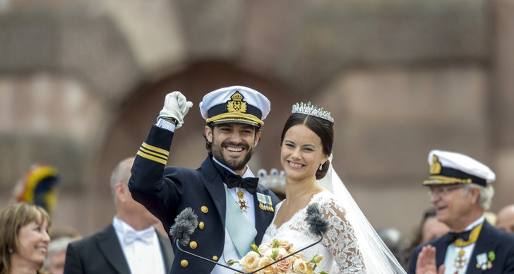 Prinsbröllopet 2015, Bröllop, Kung Carl XVI Gustaf, Prins Carl Philip, New York