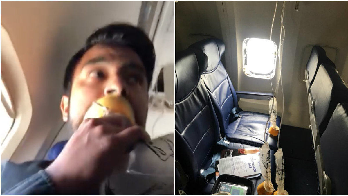 Southwest Airlines – skrämmande bilder från flygplanet i New York