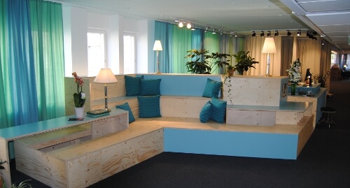Här kan man sitta och relaxa på kontoret. Här kan man sitta och relaxa på kontoret.