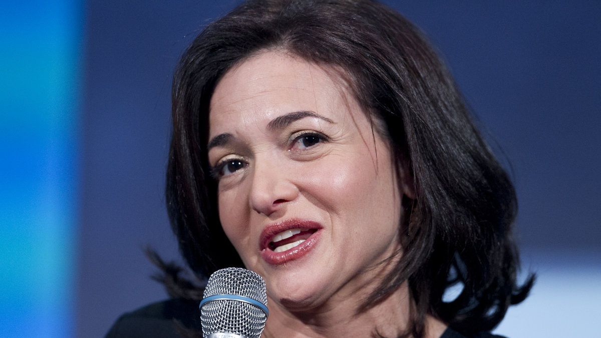 9. Sheryl Sandberg, 44 år, Operativ chef för Facebook