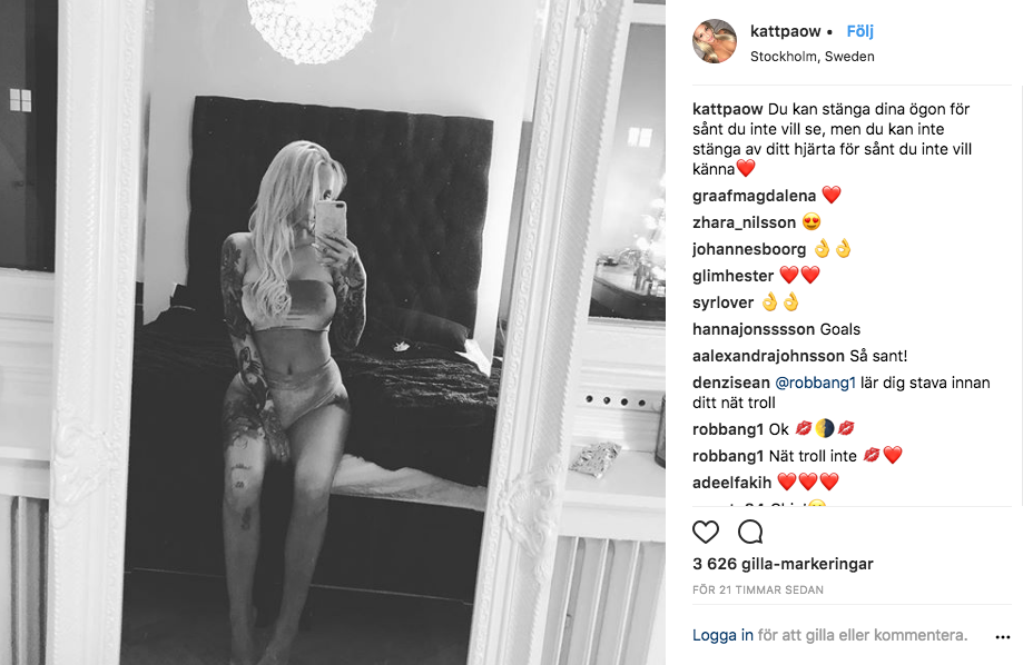 Magdalena Graaf kommenterade ett hjärta på Paows bild. Magdalena Graaf kommenterade ett hjärta på Paows bild.