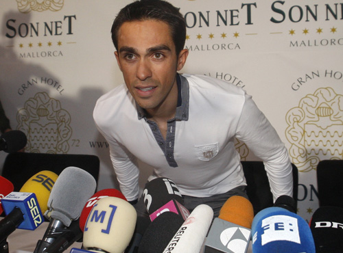 Contador berättade på en presskonferens att han kommer överklaga beslutet.