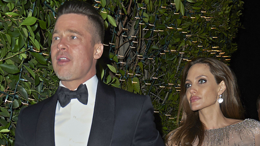 Brad Pitt och Angelina Jolie i Beverly Hills år 2014. 