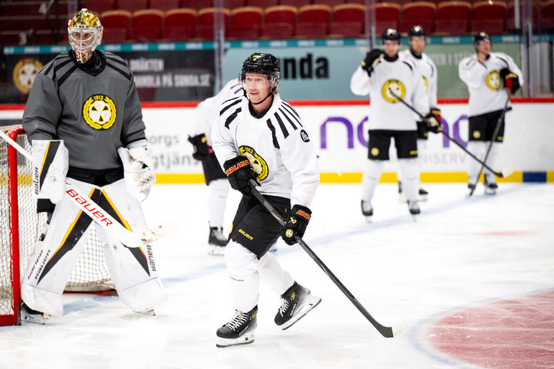 Nicklas Bäckström gör sin första träningsmatch med Brynäs på torsdagen mot Timrå.