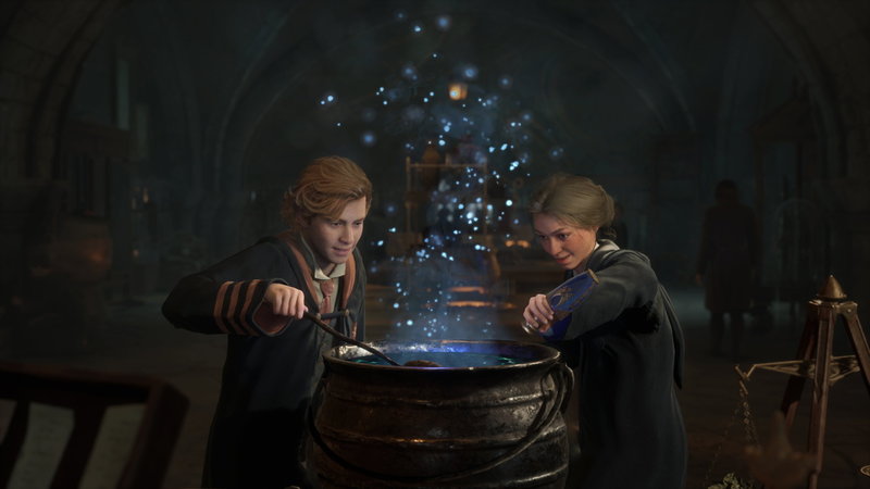 Vad är det för spännande som kokas ihop av amerikanska Avalanche i kommande 'Hogwarts legacy'? Pressbild.