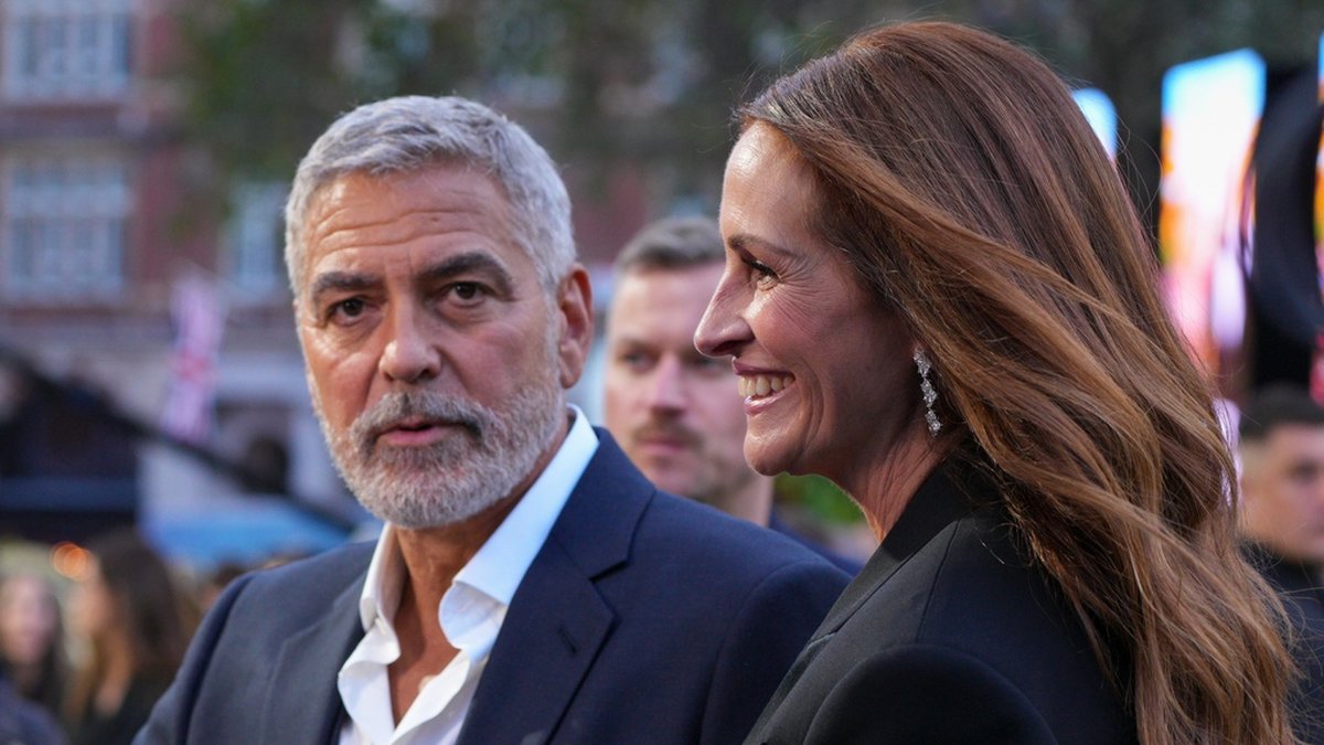 George Clooney och Julia Roberts spelar mot varandra i 'Ticket to paradise'.