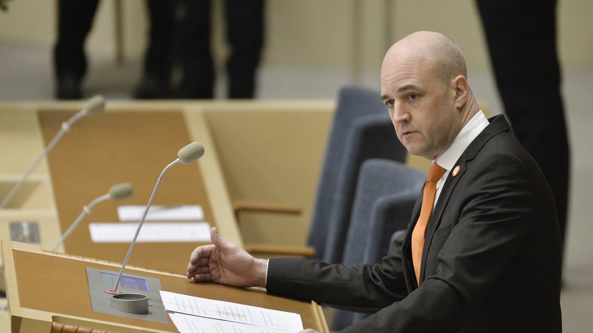 Statsminister Fredrik Reinfeldt (M).