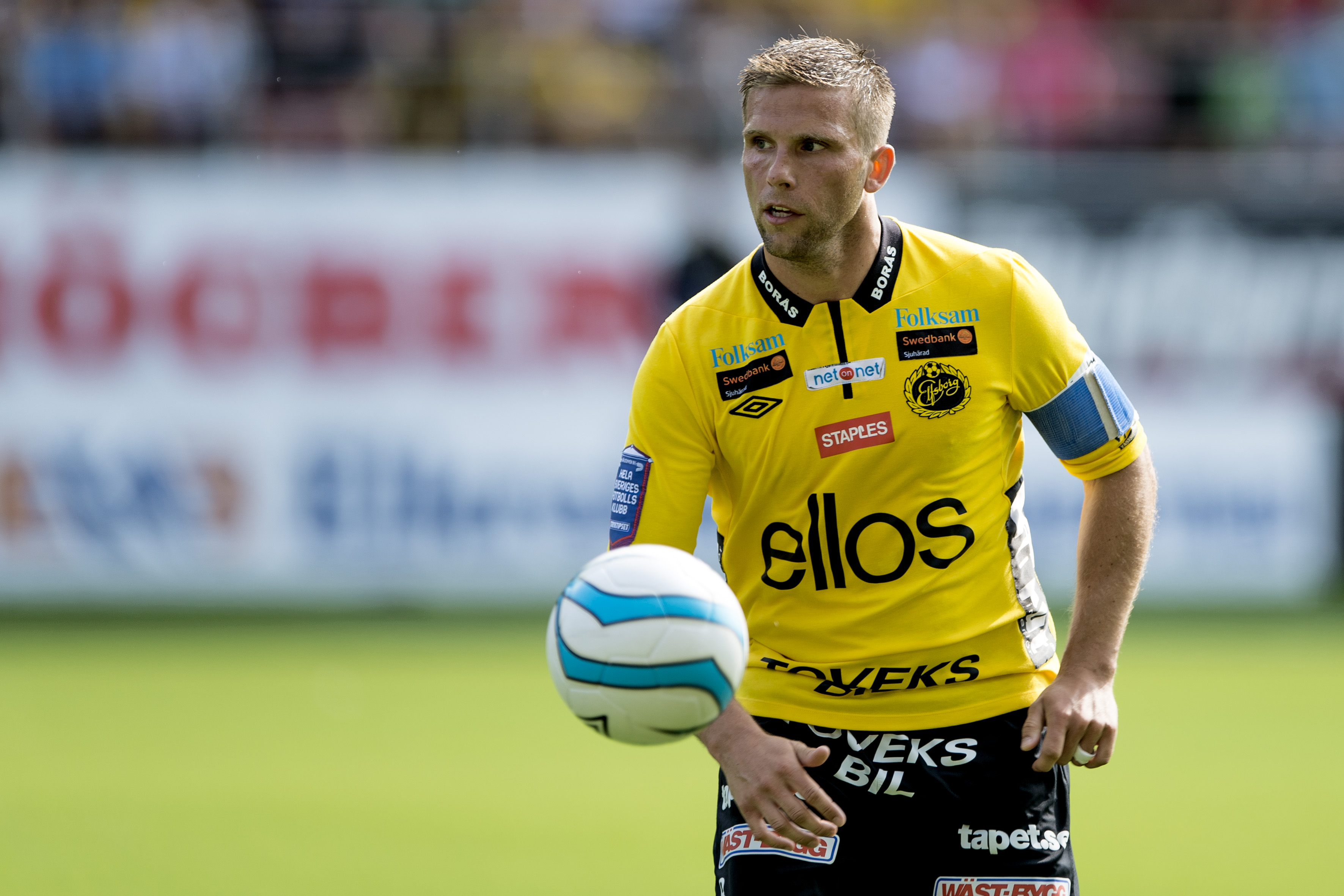 "Melker Hallberg, som är en skön spelare som har det mesta", tycker Elfsborgs Anders Svensson. 