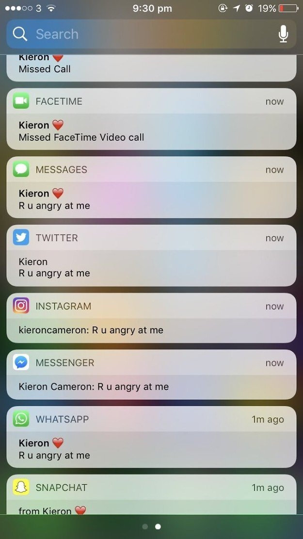 Kieron skrev Kieron skrev