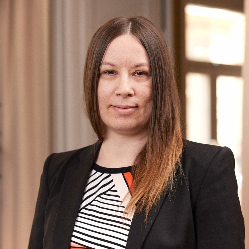 Anna Ökvist, programansvarig på Hjärnfonden. Foto: Pressbild