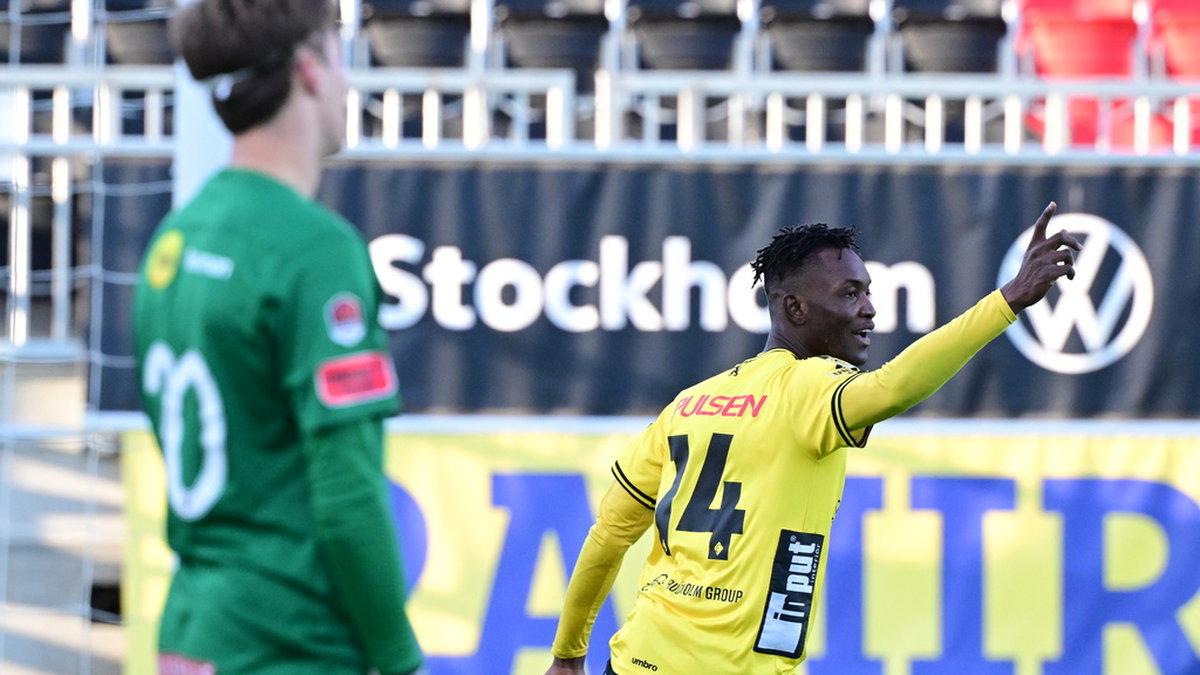 Elfsborgs Jalal Abdullai skrev in sig i målprotokollet.