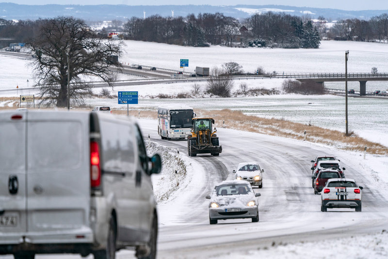 SMHI varnar för ishalka i Gävleborg och delar av Svealand. Arkivbild. Foto: Johan Nilsson/TT 