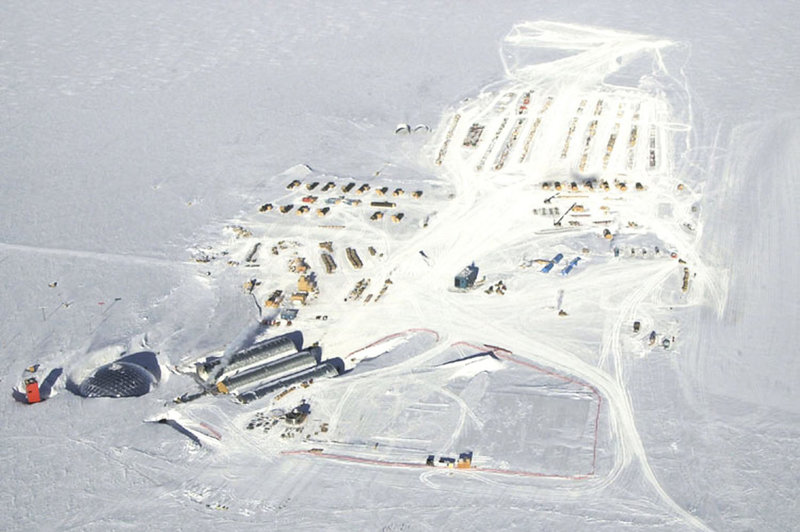 Forskarna hoppas att rymdstudien kan vara till nytta för andra otillgängliga arbetsplatser, som exempelvis polarbasen Amundsen-Scott på Antarktis. Arkivbild.