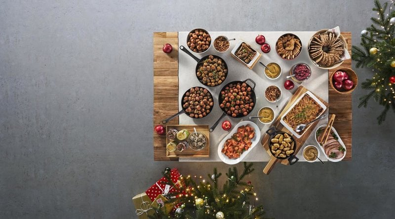 Ikea serverar även julbord i varuhuset mellan den 18 november och 21 december. Foto: Ikea 