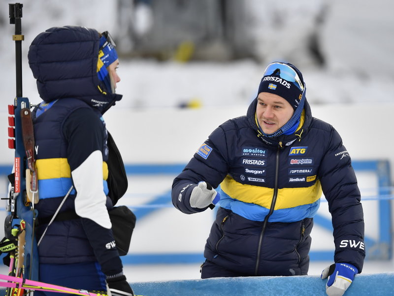 Johannes Lukas rördes till tårar efter stafettguldet. Arkivbild.