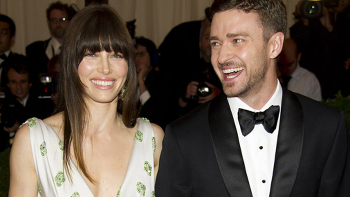 Jessica Biel och Justin Timberlake ryktas ha bytt ringar i hemlighet.