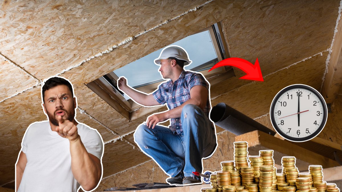 Gör absolut inte det här om hantverkaren är sen